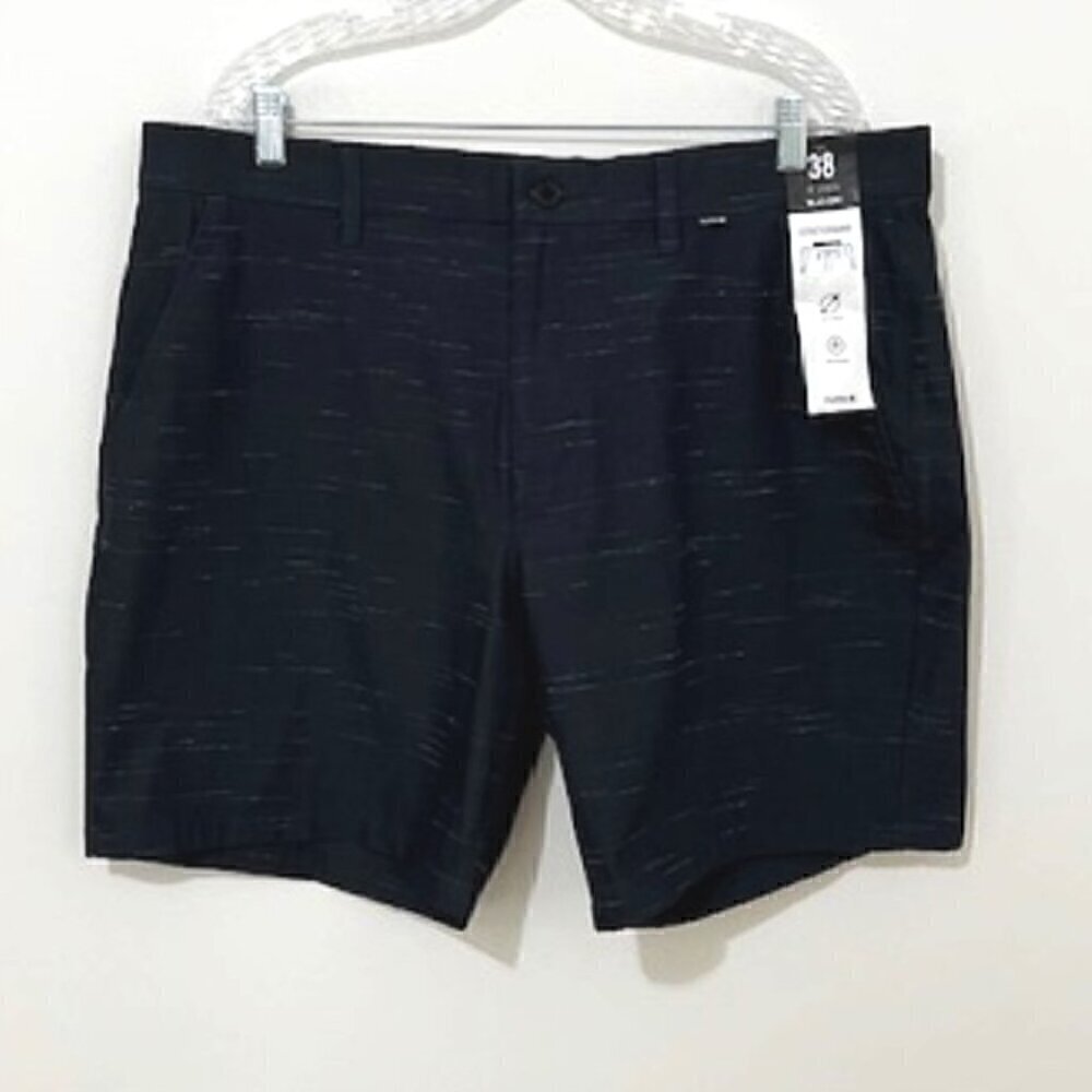 Hurley H20-Dri Cole Stretchband Shorts Black 19” Length